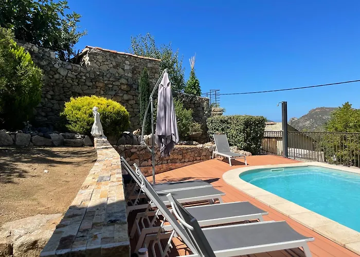 Сasa de vacaciones Maison De Caractère Casa Leca, Piscine Privée Chauffée Feliceto